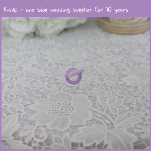 white lace embroidery table cloth