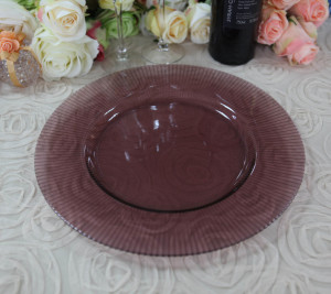 17893 blown glass charger plate 3
