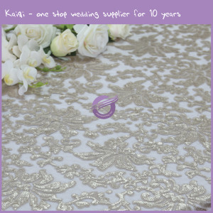 gold sequin table cloth