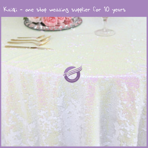 colorful sequins table cloth
