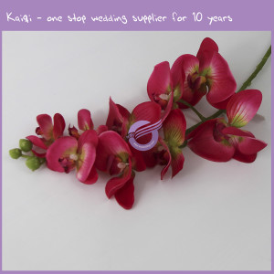 hot pink wedding decorative artificial butterfly orchid