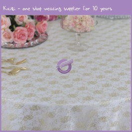 Gold Lace Table Cloth MT2002G