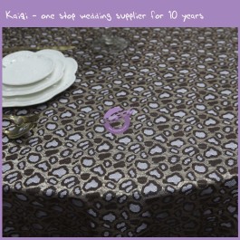 Chocolate Lace Table Cloth MT2006G