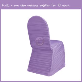 Lavender Roughed Spandex Chair Cover 951