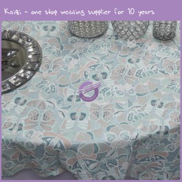 eleganet floral butterfly lace table cloth MY4631G