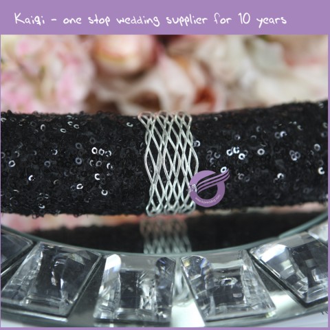 Twisted Wire Wedding Napkin Ring k8805