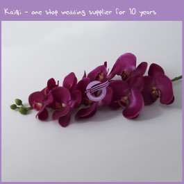Purple Majesty Artificial Flower Wedding Decorative Butterfly Orchid 18288